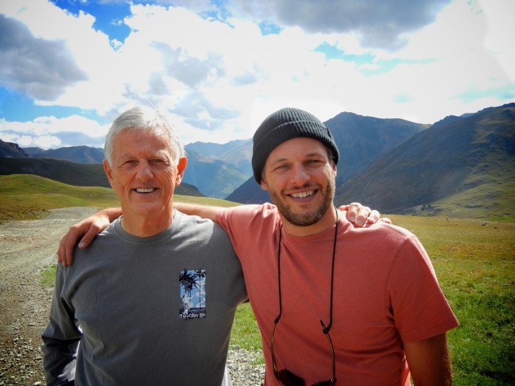Father and Son at 13,000'