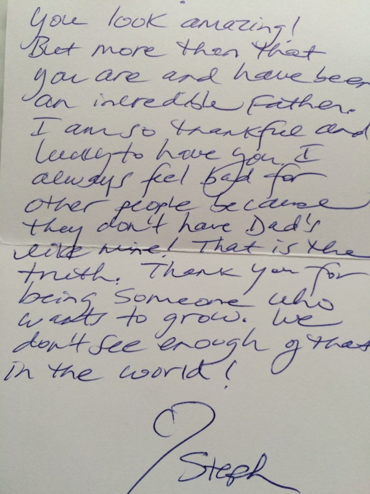 Another daughter's card.