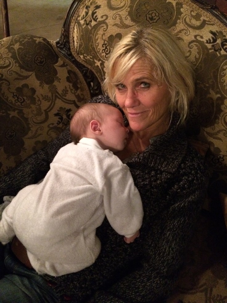 Little Levi (London and Parker's son) with Grandma Honey (Laina)